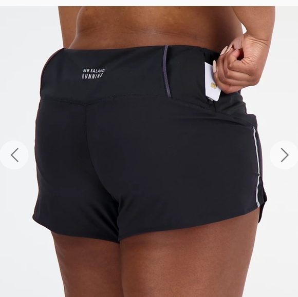 New Balance Women's impact 3 inch running shorts size 2XL - Picture 12 of 15